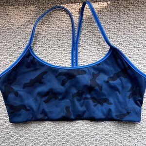 All Access Blue Camo Bra